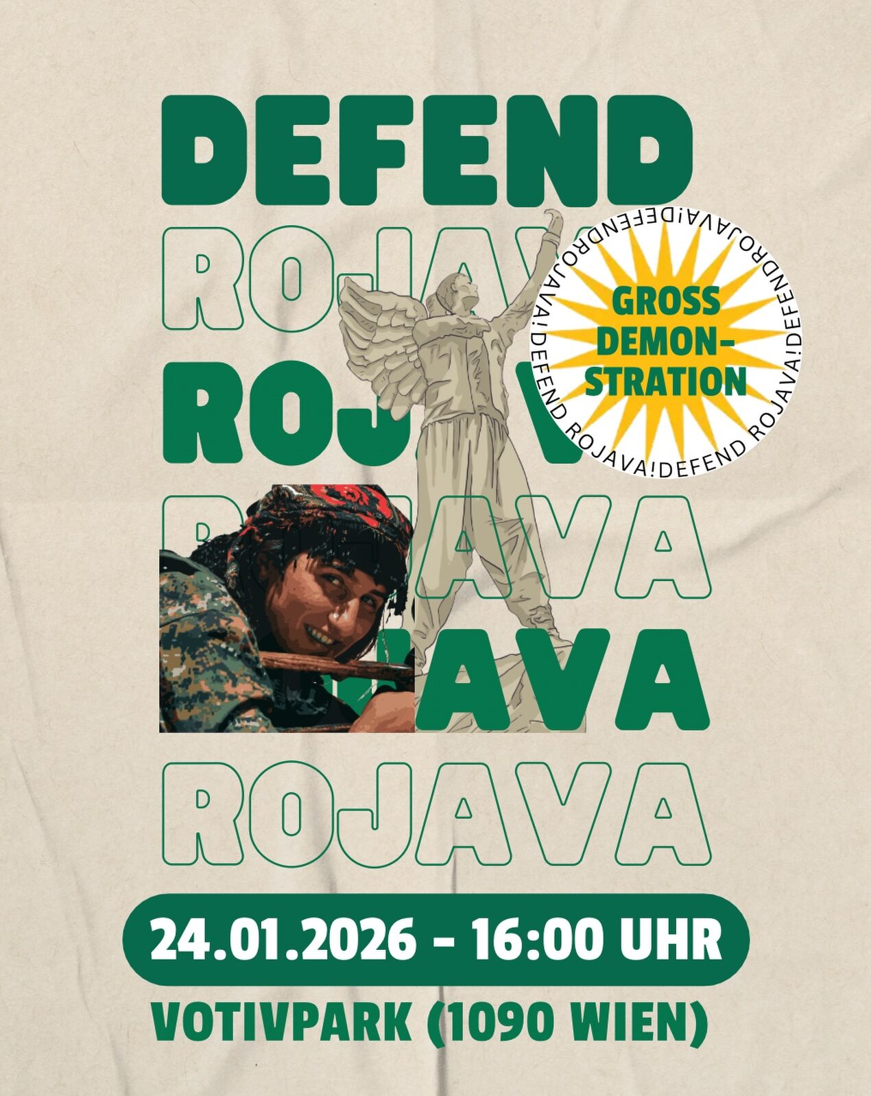 Demo Defend Rojava!