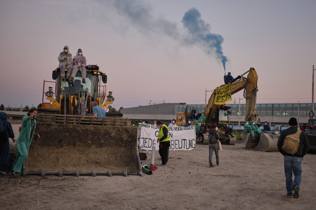 Blockade der Stadtautobahnbaustelle Hausfeldstraße 51429014941_fa2cddb1a2_k