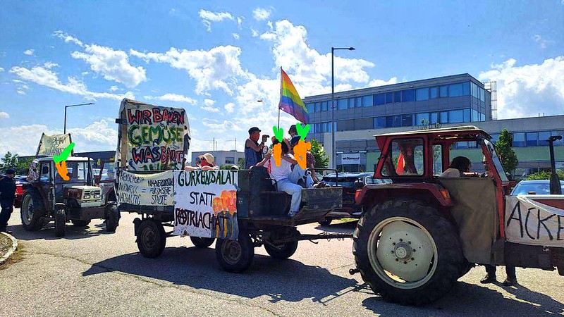 Traktordemo Wr. Neustadt 2024